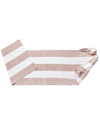 Superior Cotton Standard Size Cabana Stripe Chaise Lounge Chair Cover In Taupe