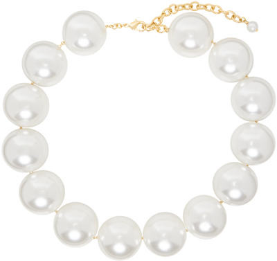 Numbering White #9722 Necklace In Gold