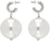 Numbering Silver #9131 Earrings In Silver