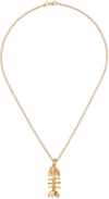 Alighieri The Silhouette Of Summer Pendant Necklace In 24 Gold
