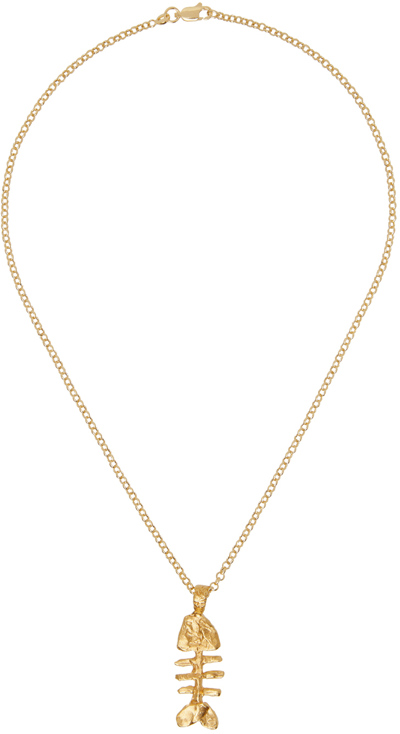 Alighieri Il Leone Medallion Gold Plated Necklace, $260, NET-A-PORTER.COM