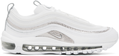 Nike Air Max 97 Sneaker In White/chrome