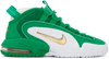 NIKE GREEN & WHITE AIR MAX PENNY SNEAKERS
