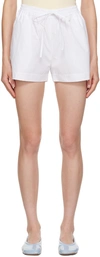 MATTEAU WHITE RELAXED SHORTS