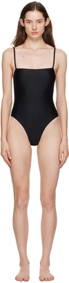 Matteau Square Maillot Swimsuit In Black