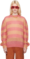 MARNI PINK & ORANGE MIX SWEATER