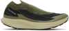 Salomon Pulsar Reflective Advanced Sneakers In Olivenight/alfalfa/d