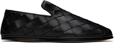 BOTTEGA VENETA BLACK SUNDAY SLIPPERS