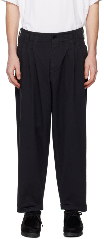 Ymc You Must Create Black Peg Trousers In 01-black