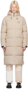 Axel Arigato Beige Lumia Down Coat In Beige