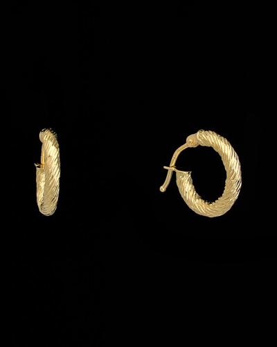 Italian Gold Hoops
