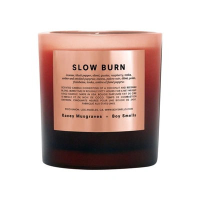 Boy Smells Slow Burn Candle In Default Title
