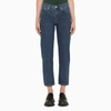 Apc A.p.c. Blue Le Jean Cropped Jeans In Blue