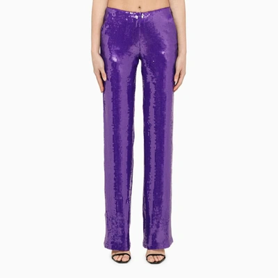 Laquan Smith Pants In Purple