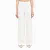 Stella Mccartney Crepe Wide-leg Pants In White