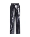 Samsoe & Samsoe Agneta High-waist Palazzo Trousers In Blue