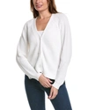 Michael Stars Erin Cardigan In White