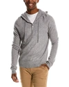 MAGASCHONI CASHMERE HENLEY HOODIE