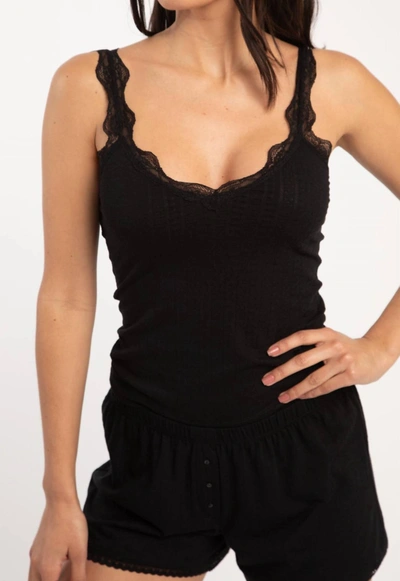 Andine Mariela Tuscany Tank Top In Black