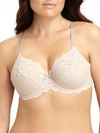 Chantelle Women's Rive Gauche Three-part Cup Bra In Cappuccino