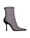 ALEXANDER WANG DELPHINE BOOTS 105 - ALEXANDER WANG - MESH - BLACK