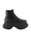 Marni Woman Ankle Boots Black Size 8 Leather In Black