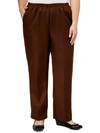 ALFRED DUNNER PLUS WOMENS OFFICE WEAR PROFESSIONAL CASUAL PANTS