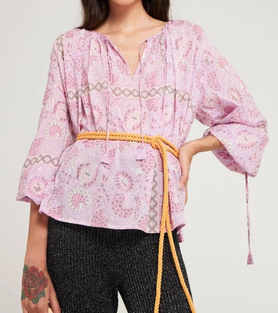 Antik Batik Flavie Blouse In Pink