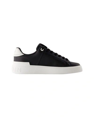 Balmain B Court Sneakers -  - Leather - Black
