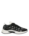 Valentino Black Ready Go Runner Low Sneakers In Black