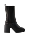 CLERGERIE NOLAN1 BOOTS - CLERGERIE - LEATHER - BLACK