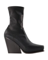 Stella Mccartney Cowboy Stretch 95mm Boots In Black