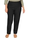 ALFRED DUNNER PLUS WOMENS MODERN FIT SLIMMING PANTS