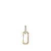 Eéra Small Chiara 18kt Gold Single Earring With Diamonds In Gold