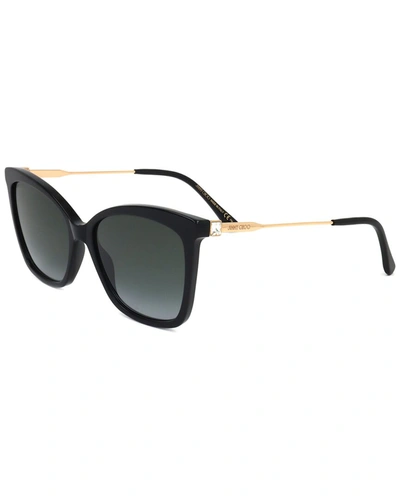 Jimmy Choo Women's Maci/s 55mm Sunglasses In Black