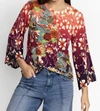 Johnny Was Adalena Kimono Sleeve Top In Multi