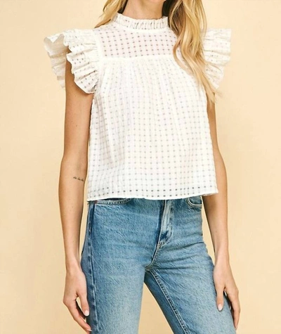 Pinch All Things Nice Top In White