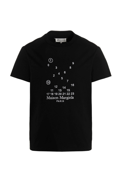 MAISON MARGIELA MAISON MARGIELA MEN LOGO EMBROIDERY T-SHIRT