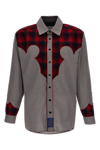 Maison Margiela Multi Color Pendleton Insert Shirt With In Multicolor