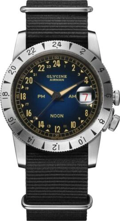 Pre-owned Glycine Men's Gl0477 Airman Vintage 40mm Automatic Watch