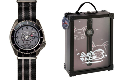 Pre-owned Seiko 5 Sports X Alex Face Srpg97k Breathe In The Shadow