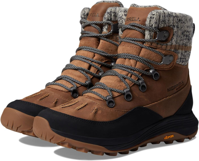 Pre-owned Merrell Women's Classic Hiking Boot In Tobacco