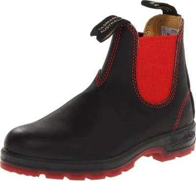 Pre-owned Blundstone Men's Bl1316 Winter Boot Black/red 7 Us Mens 9 Us Womens