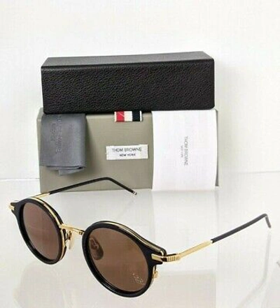 Pre-owned Dita Brand Authentic Thom Browne Sunglasses Tbs 807-d-t Navy Tb-807 Frame