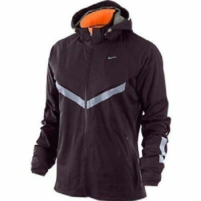 Pre-owned Nike Men`s Vapor 5 Storm Fit Flash 3m Running Jacket 465389 644 Ovp300€ L-xl In Purple