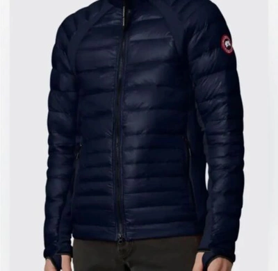 Pre-owned Canada Goose Mens Hybridge Light Jacket Size Xs In Blue
