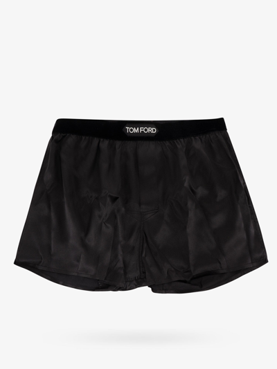 Tom Ford Man Boxer Man Black Underwear In Black