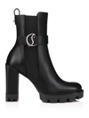 CHRISTIAN LOUBOUTIN CL CHELSEA LUG ANKLE BOOTS