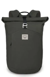 Osprey Arcane Roll Top Backpack In Stonewash Black