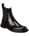 The Row Ranger Patent Leather Chelsea Boots In Black